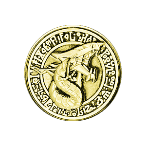 Pre-Register "Cyber Dragon" Coin (Gold)