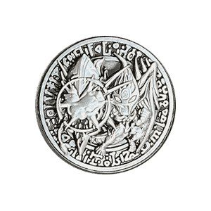 Pre-Register "Elemental HERO Flame Wingman" Coin (Silver)