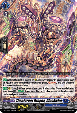 Timeturner Dragon, Clockwize [D-Format] (V.1 - Triple Rare)