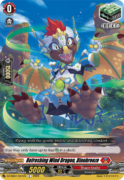 Refreshing Wind Dragon, Dinobreeze [D-Format]