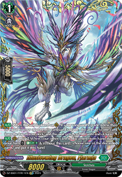 Illusivewing Dragon, Fjarmja [D-Format] (V.2 - Double Frame Rare)