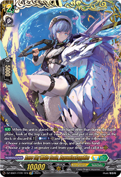 Azure Sky White Scale, Aspronia&Sapphira [D-Format] (V.2 - Double Frame Rare)