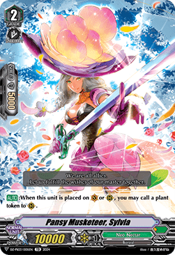 Pansy Musketeer, Sylvia [V Format]