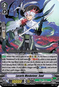 Lycoris Musketeer, Saul [V Format]