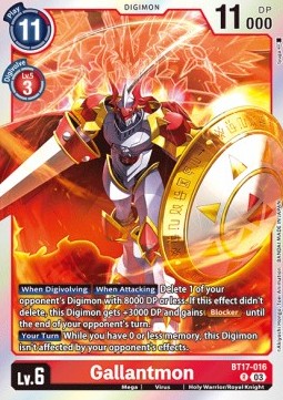 Gallantmon (BT17-016)