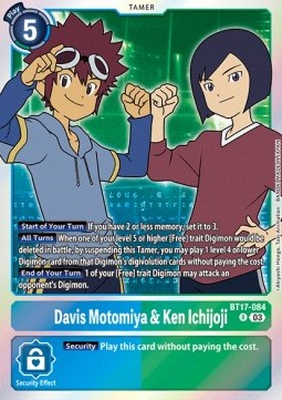 Davis Motomiya & Ken Ichijoji (BT17-084) (V.1)