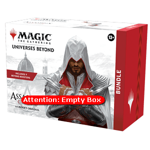 Universes Beyond: Assassin's Creed: Empty "Fat Pack Bundle" Box