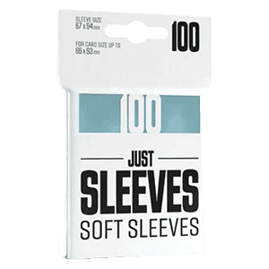 100 Gamegenic Just Sleeves Soft Sleeves