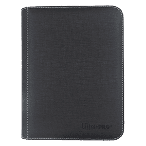 Ultra Pro Zippered Toploader 4-Pocket Premium PRO-Binder (Black)