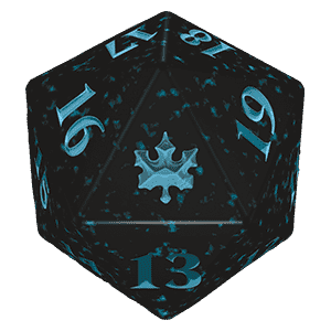 Bloomburrow: D20 Die (Blue)