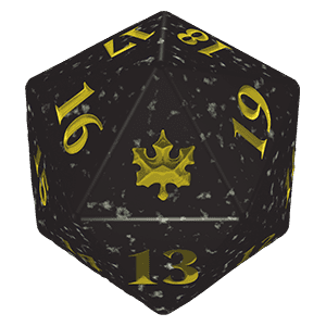 Bloomburrow: D20 Die (Yellow)