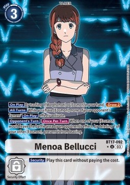 Menoa Bellucci (BT17-092) (V.2)