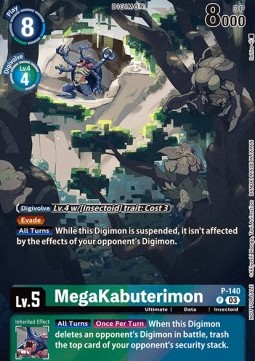 MegaKabuterimon (P-140)