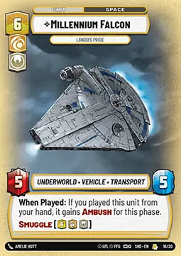 Millennium Falcon, Lando's Pride