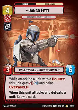 Jango Fett, Renowned Bounty Hunter