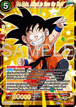 Son Goku, Attack to Save the World (V.1 - Super Rare)