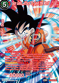 Son Goku, Attack to Save the World (V.2 - Special Rare)