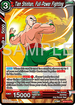 Tien Shinhan, Full-Power Fighting