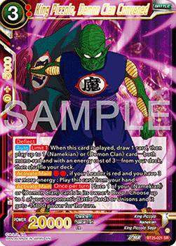 King Piccolo, Demon Clan Convened (V.1 - Super Rare)