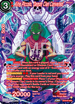 King Piccolo, Demon Clan Convened (V.2 - Special Rare)