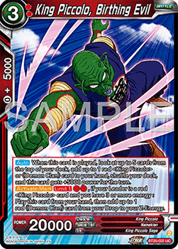 King Piccolo, Birthing Evil (V.2 - Uncommon)