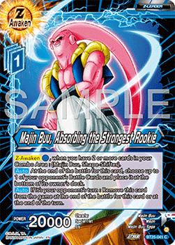 Majin Buu, Absorbing the Strongest Rookie