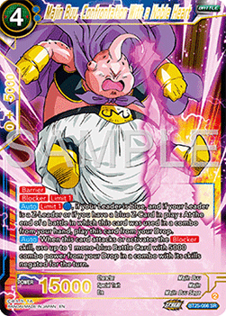 Majin Buu, Confrontation With a Noble Heart (V.1 - Super Rare)