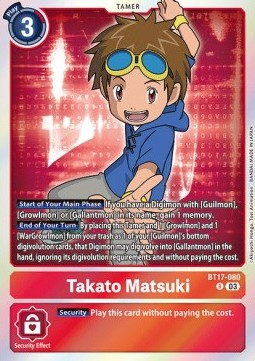 Takato Matsuki (BT17-080) (V.1)