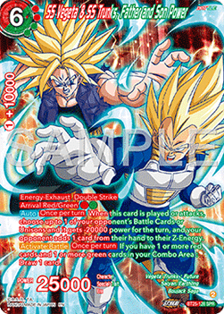 SS Vegeta & SS Trunks, Father and Son Power (V.2 - Special Rare)