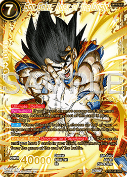 Son Goku, Apex of the Origin (V.2 - God Rare)