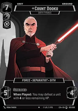 Count Dooku, Darth Tyranus