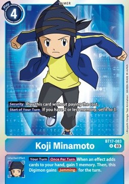 Koji Minamoto (BT17-083) (V.1)