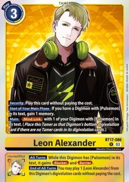 Leon Alexander (BT17-086) (V.1)