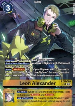 Leon Alexander (BT17-086) (V.2)