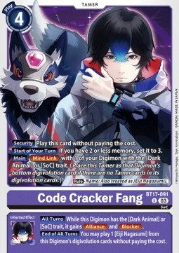 Code Cracker Fang (BT17-091)