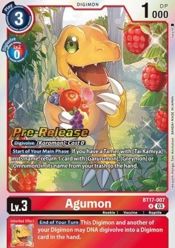 Agumon (BT17-007)