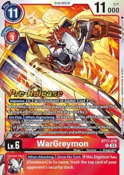 WarGreymon (BT17-015)