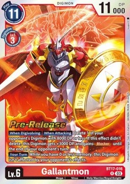 Gallantmon (BT17-016)