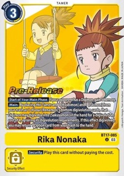 Rika Nonaka (BT17-085) (V.1)