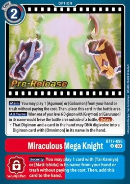 Miraculous Mega Knight (BT17-095)