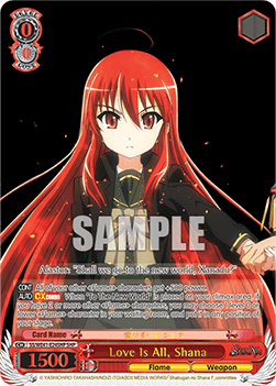 Love Is All, Shana (V.2 - Feature Rare)