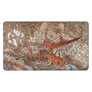 Bloomburrow: "Mabel, Heir to Cragflame" Holofoil Playmat