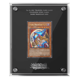 Stainless Steel Card: Dark Magician Girl