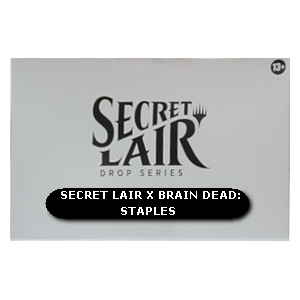 Secret Lair Drop Series: Inside an Elevator Superdrop: Secret Lair x Brain Dead: Staples