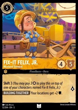 Fix‐It Felix, Jr. - Niceland Steward