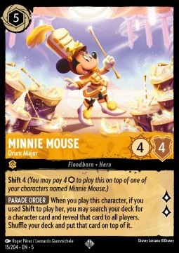 Minnie Mouse - Drum Major