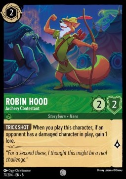 Robin Hood - Archery Contestant