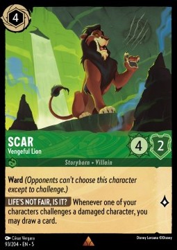 Scar - Vengeful Lion (V.1)