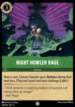 Night Howler Rage