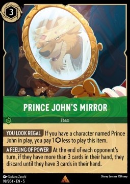 Prince John's Mirror